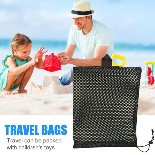 

outdoor bags portable ultralight mesh stuff sack drawstring storage bag sufficient enduring toughness for camping