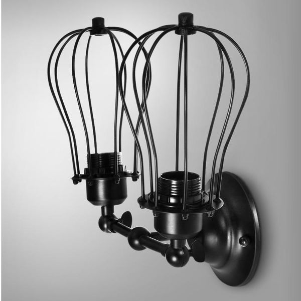 

wall lamps e27 40w led grapefruit light double head lamp stair for bedroom bedside living room postmodern aisle balcony