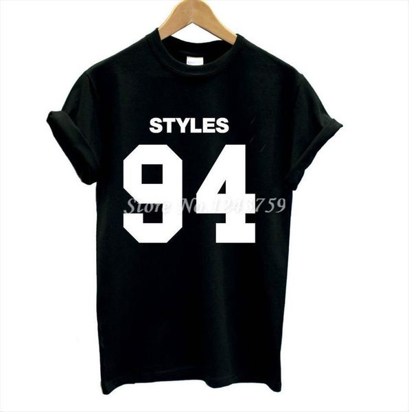 

harry styles 94 print cotton womens t shirt casual funny white black tee harajuku hipster street wear zt203 113