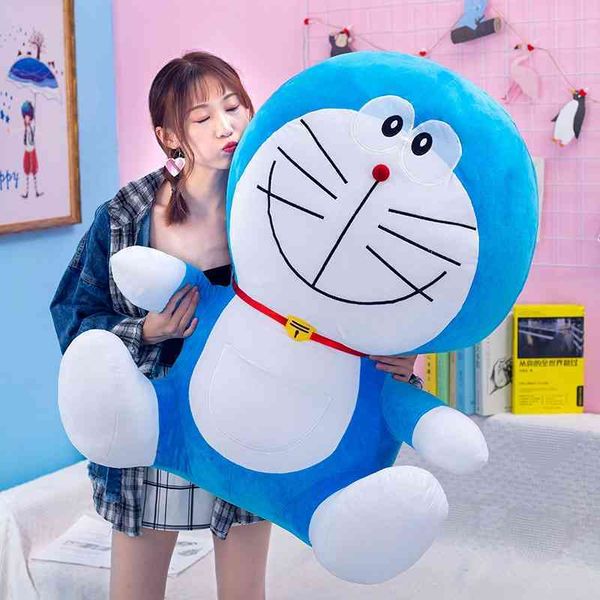 

net red sleeping pillow new doraemon dingdang plush toy robot cat doll