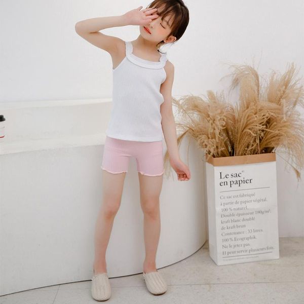 

shorts children's anti-glare underwear, summer legging shorts, girls' three-quarter pants, Black