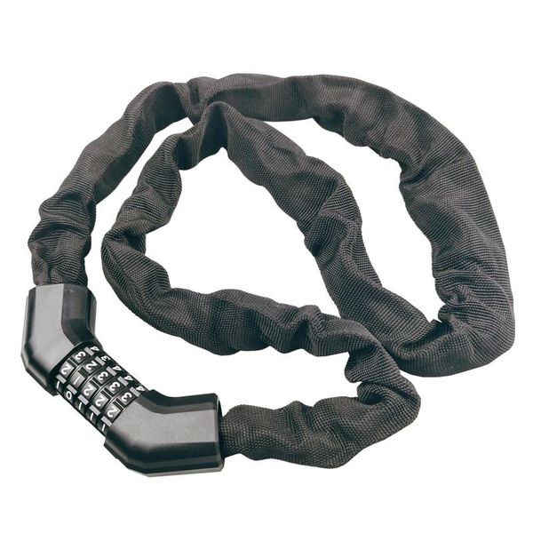 

bike locks bicycle chain lock 5-digit combination anti-theft trolley outdoor cycling mtb road theft protection
