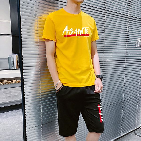 

men's t shirts spring and summer long t-shirt round neck slim bottomed shirt thin cloth fashion short sleeve sportsman, White;black