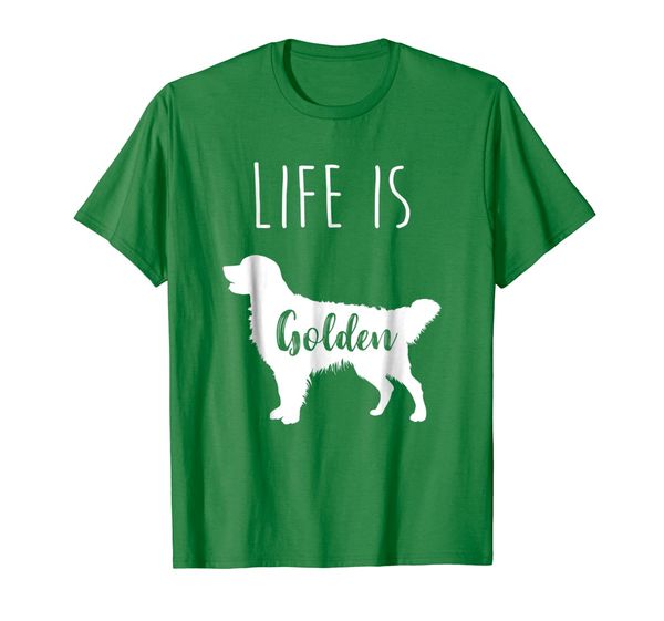 

Golden Retriever Life is Golden T Shirt, Mainly pictures