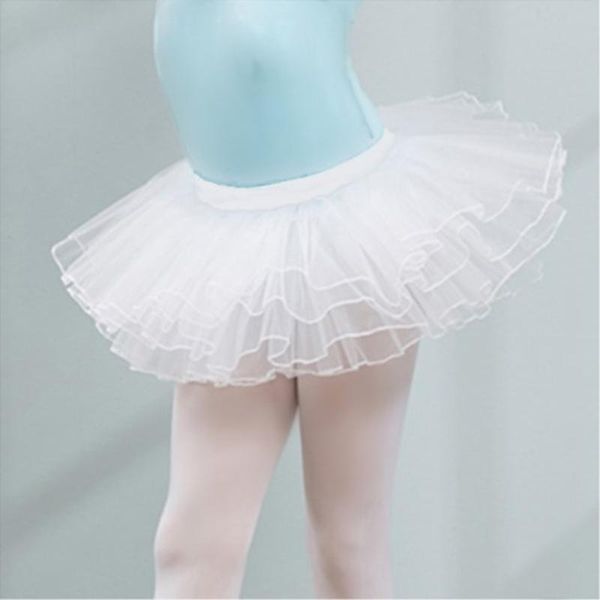 

skirts kids girl ballet dance tutu skirt classic solid color mini pleated elastic party petticoat girls clothes, Blue
