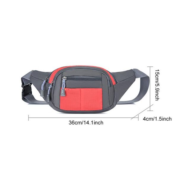 

duffel bags fanny pack multifunctional waist bag for women men hip bum traveling outdoors workout sport running use d88