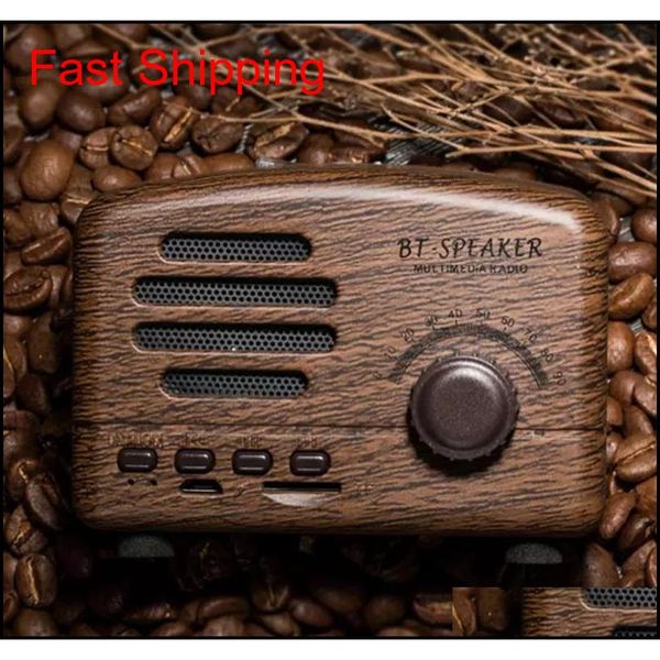 

bt-speaker retro radio bluetooth speaker vintage nostalgic surround hifi speakers support 1200mah v4.1 tf usb fm aux bt01 snflv fr3zm