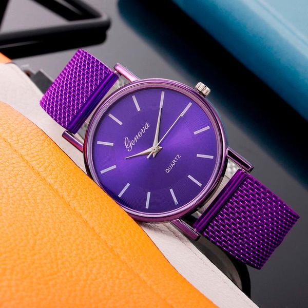 

wristwatches selling geneva women's casual silicone strap quartz watch brand girls bracelet clock wristwatch women relogio feminino, Slivery;brown
