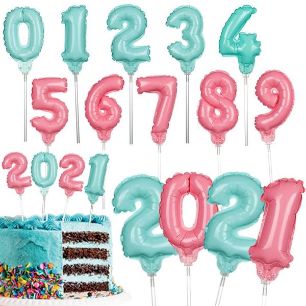 

party decoration happy birthday balloons baby shower cake decorations christmas 2021 6inch alphabet foil letter balloon