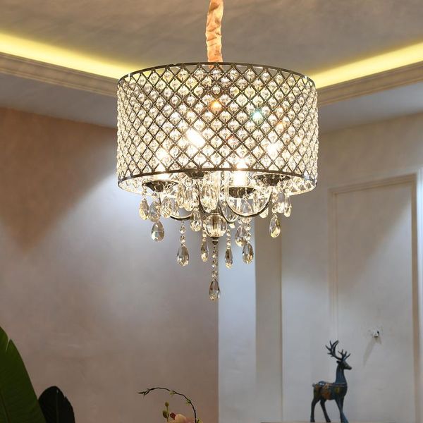 

modern led crystal chandelier lighting nordic dining room fixtures living room hanging lights bedroom pendant lamps