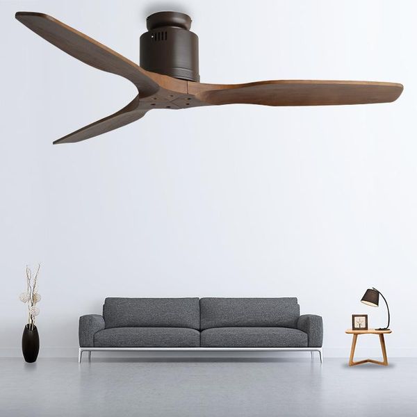 

modern nordic 3 wooden blades ceiling fan with remote control attic without light fan dining room lamp ventilador de teto