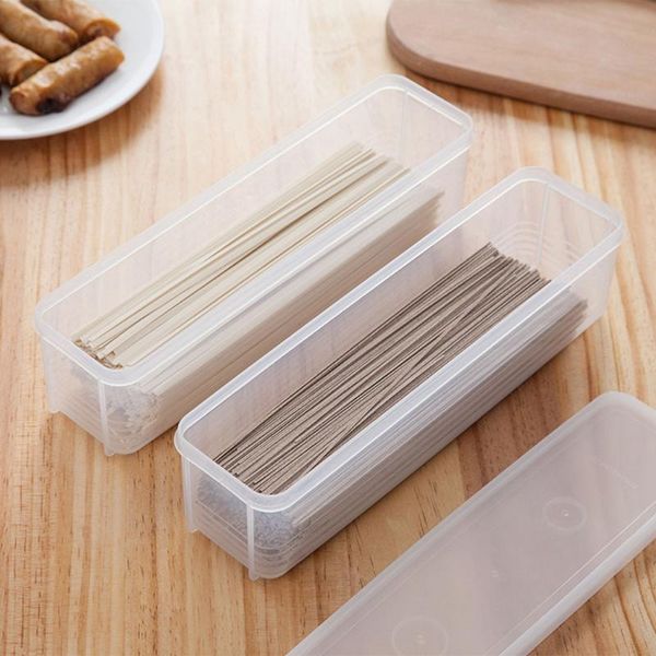 

storage bottles & jars kitchen noodle box spaghetti whole grains with cover home