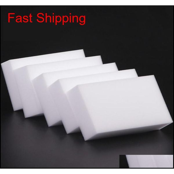 

100pcs large high density white magic sponge melamine sponge eraser home / office cleaning sponge kitchen jllxqy dh_garden