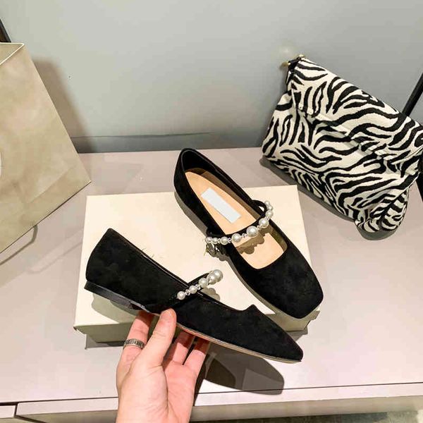 

dress shoes sapatos femininos pÃ©rola preto sapatos lisos nova cabeÃ§a quadrada de couro macio fada boca rasa profissional francÃªs salto abwz, Black