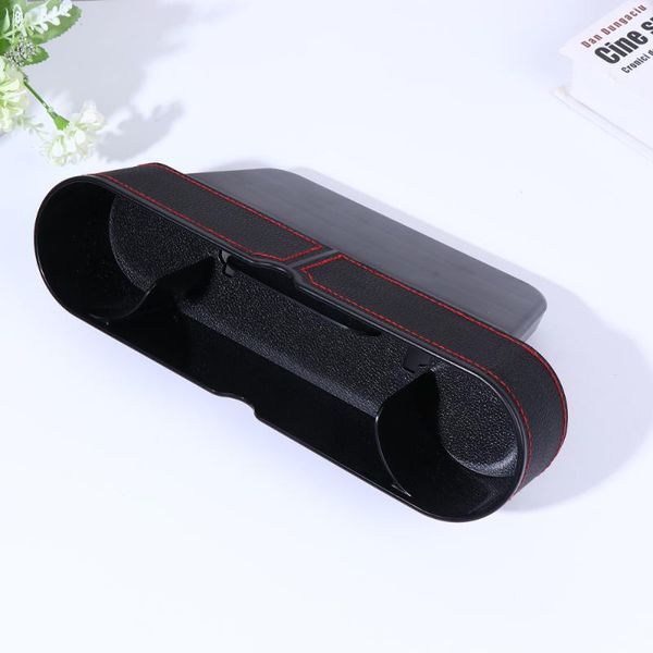 

car organizer 1pcs durable simple practical case leather gap box crack for woman