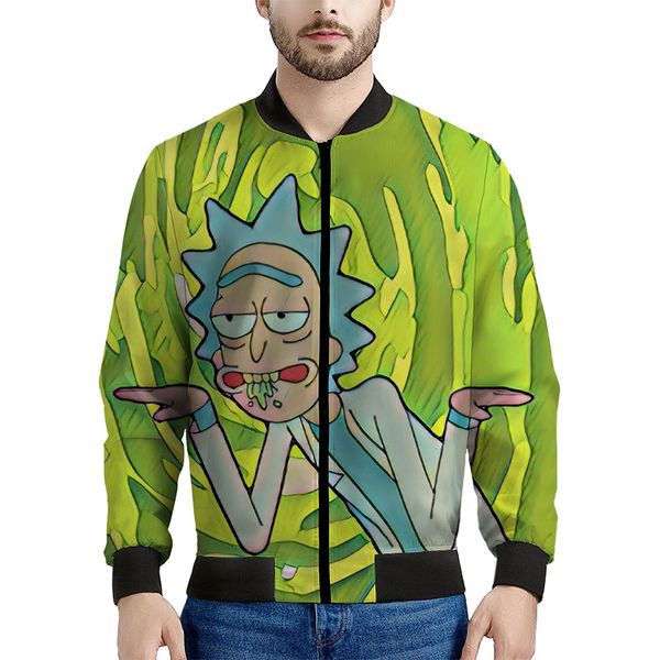 

helpless anime pattern men s baseball jacket comfortable fashion travel sports party commuter, Black;brown