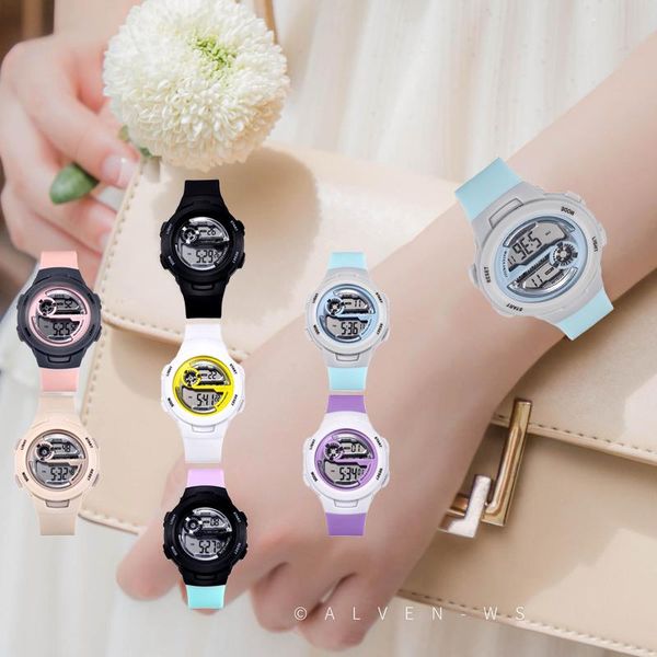 

wristwatches tanglv fashion women watch 30m waterproof sport watches trendy ladies digital brand gift outdoor quartz clock watchs, Slivery;brown
