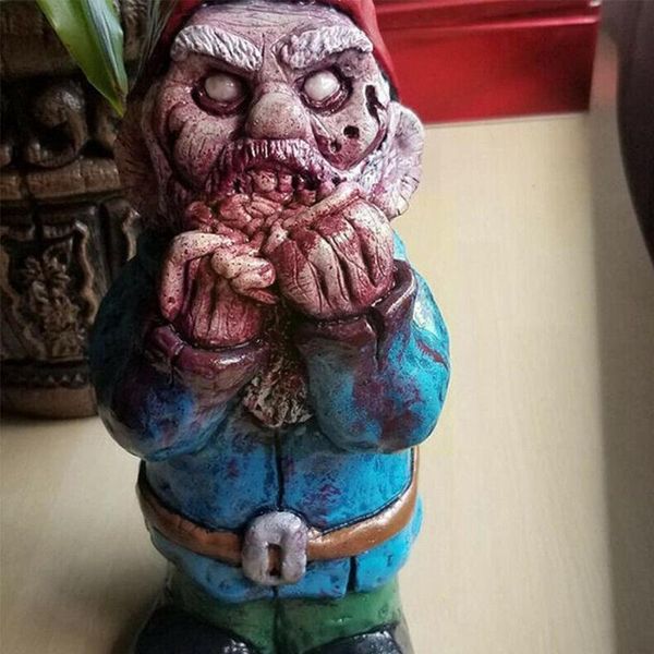 

garden decorations resin zombie gnome ormament unique durable environmently series horror patio outdoor yard friendly festival d d2z1