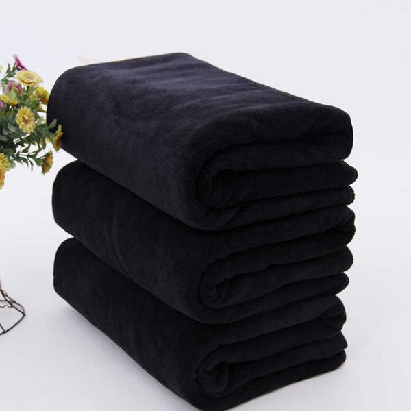

barber shop special black soft absorbent gym towel manicure tod810