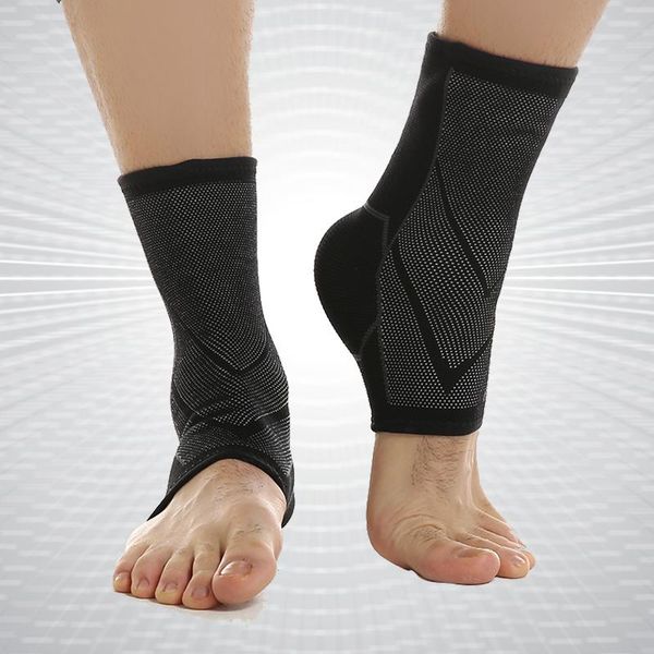

1 pc ankle braces compression sport anklet support for pain recovery joint pain volletball hunting sports gym runprotector, Blue;black