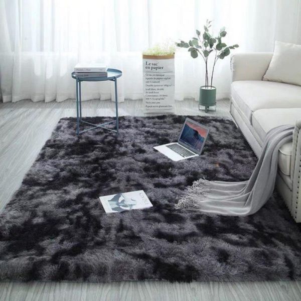 

carpets long plush area rug soft fake fur washable non-slip decorative floor mat for living room bedroom playing room.