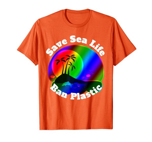 

No to Straws Save The Sea Ban Plastic Straws T-Shirt, Mainly pictures