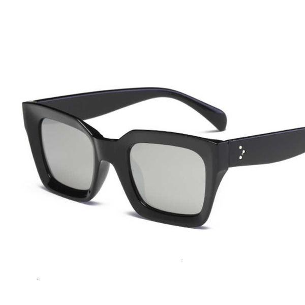 

luxury designer sunglasses fashion women brand square ladies vintage oversized sun glasses female big frame uv400 shades black 0622, White;black