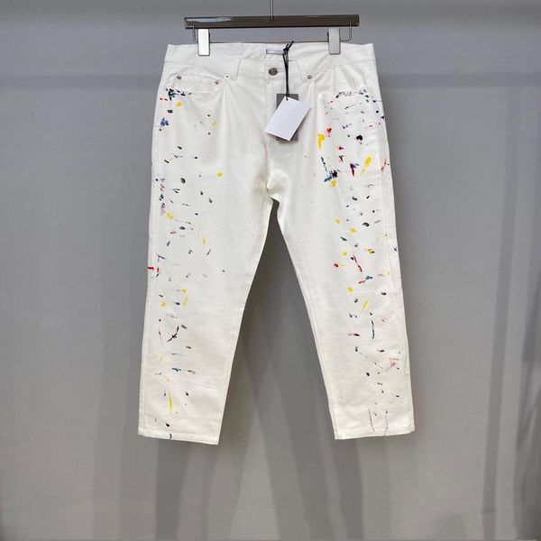 

21ss white panting mens jeans size 31-34, Blue