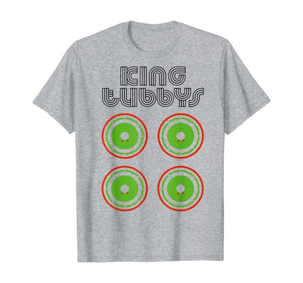 

king tubbys tribute t-shirt, White;black