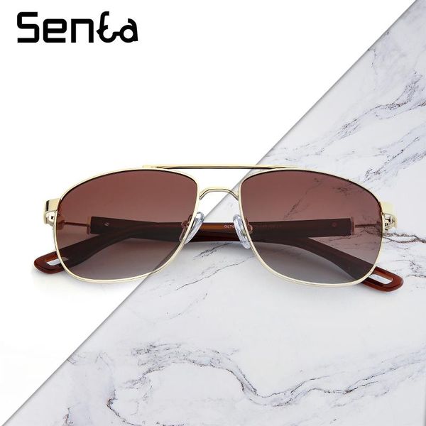 

vintage retro 90s polarized uv400 rectangle sunglasses man american style 2021 trend brown driving glasses quality, White;black