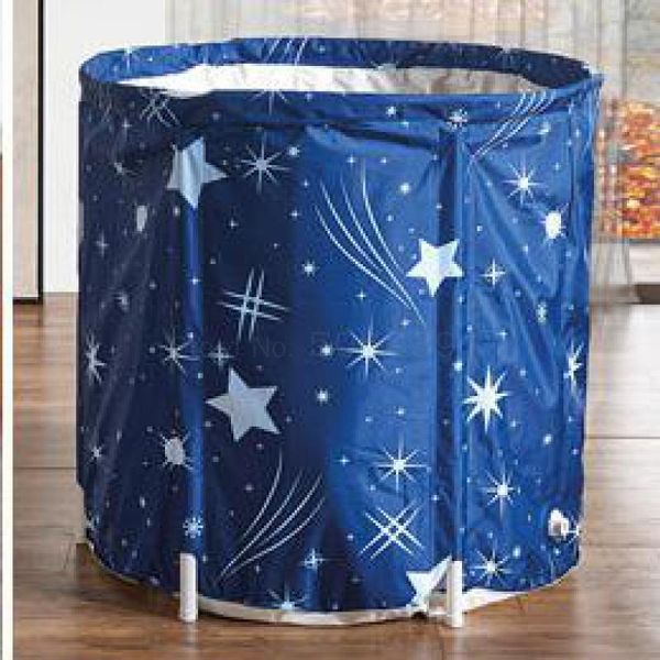 

bathing tubs & seats household folding bath barrel thicker artifact