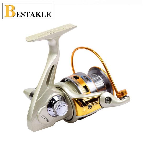 

baitcasting reels spinning fishing reel with spare spool 8bb 5.0:1 jig ocean boat rock lure wheel coil carretilhas de pescaria kf1000-4000 s