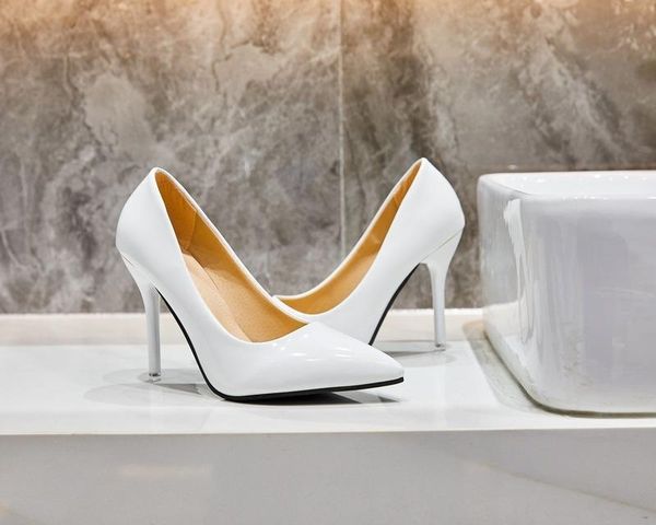 

dress shoes 41 women pumps fashion high heels black pink white wedding ladies stiletto 2021