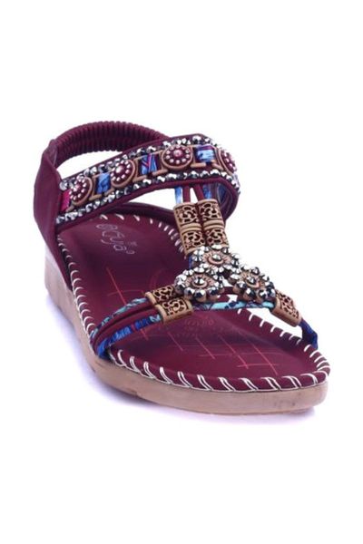

sandals burgundy women 's 20y150, Black