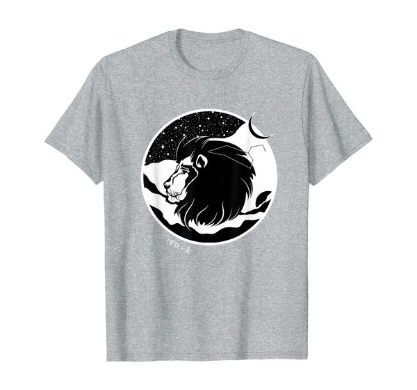 

buzzfeed leo zodiac design t-shirt, White;black