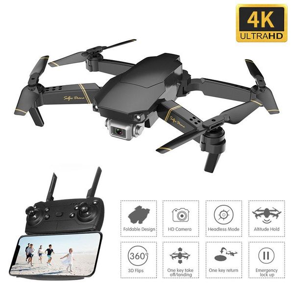 

drones gd89 professional drone wifi 4k hd aerial pography dual camera optical flow positioning rc helicopter fpv foldable quadcopter