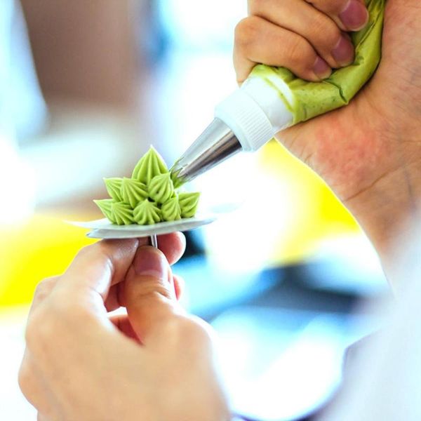 

200pcs disposable piping icing bags fondant cake pastry decorating baking tool