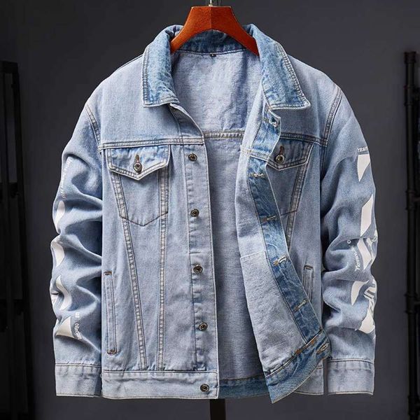 

jacket new casual in spring 2019 light loose large denim men's coat, Black;brown