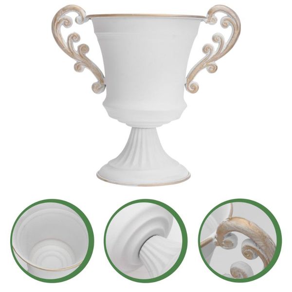 

vases 1pc delicate flowerpot adornment decorative deskplant pot retro