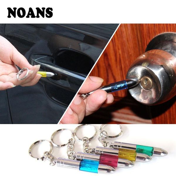

keychains chuky car styling anti static keychain touch pen discharger for skoda fabia superb ford mondeo 4 3 mitsubishi asx, Silver