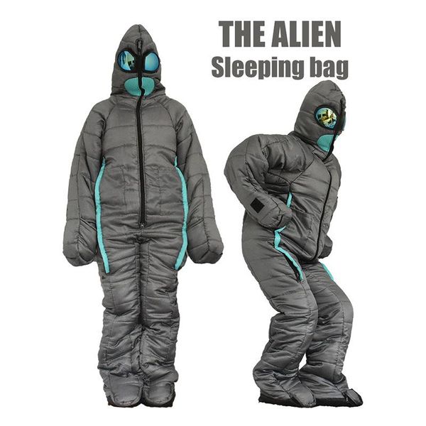 

sleeping bags alien walking bag humanoid human mummy camping