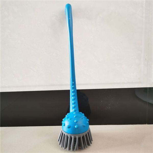 

wall mounted toilet brush creative silicone no dead angle cleaning toilet brush household dead angle artifact
