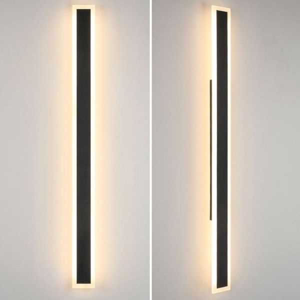 

wall lamps outdoor lamp modern waterproof led lights with remote for porch garden square stairs dimmable