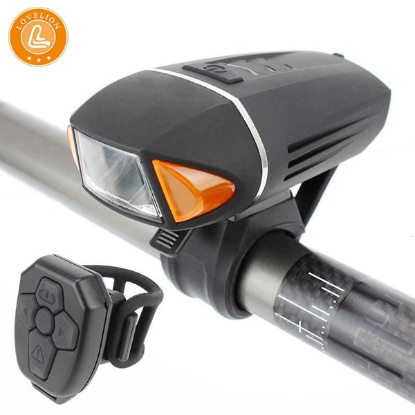 

lovelion wireless remote control waterproof horn road bike headlight strong usb charging mountain riding equipment