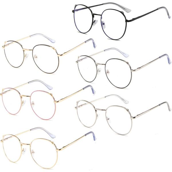 

outdoor eyewear 1pc blue light blocking metal eye glasses frame optical eyeglasses spectacles goggles accessories for women men