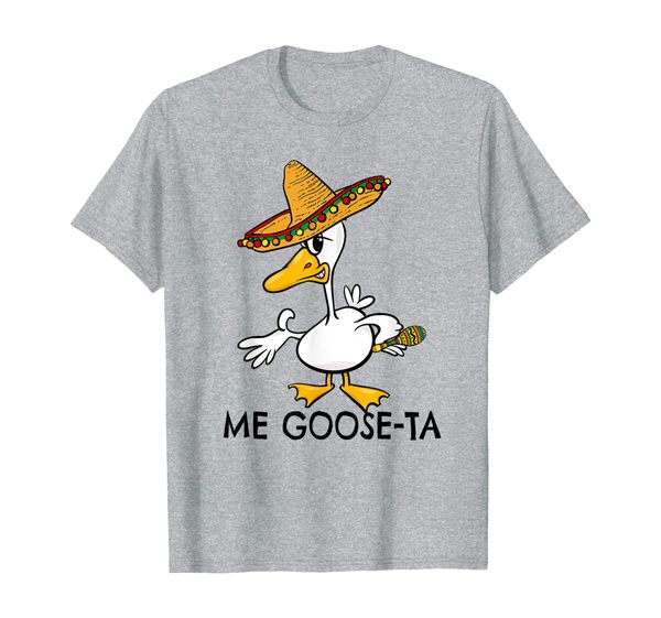 

funny me goose-ta mexican spanish t-shirt men women kids t-shirt, White;black