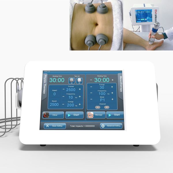 

radial shock wave therapy equipoment to muscle stimulation ems eswt shockwave machine for pain management