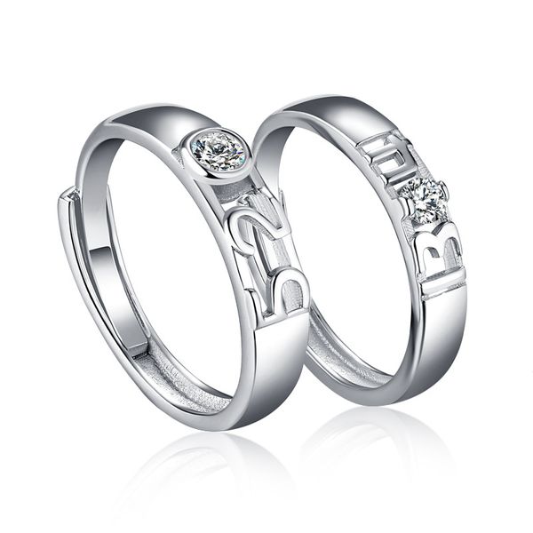 

european and american fashion high-end tonglin s925 sterling silver 520 gift ornament european and american fashion valentines day adjustabl