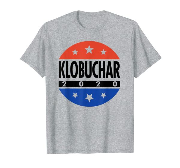 

vintage amy klobuchar 2020 democrat president campaign t-shirt, White;black