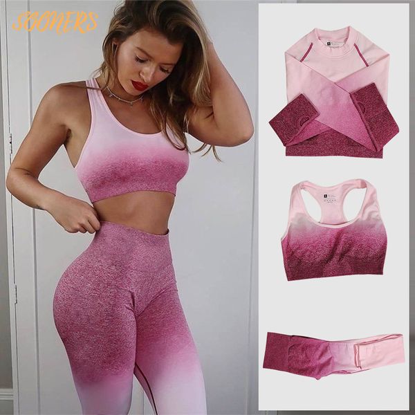 

soonersyoga clothing set sport pack womens outfit training suit sports clothing fitness set running gym needless workout clothing ropa mujer